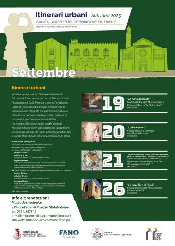 itinerari urbani autunno