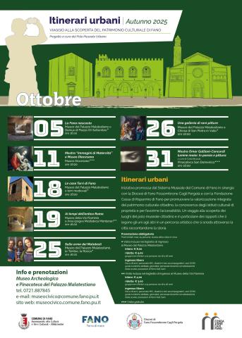 itinerari urbani ottobre 